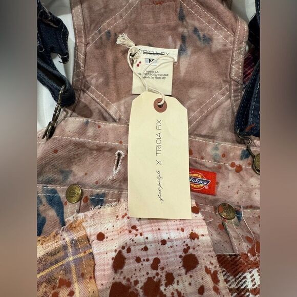 Free People X Tricia Fix Patched Skirtall - Picture 5 of 5